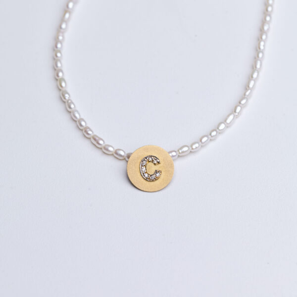 Colar Mini CiS Letra