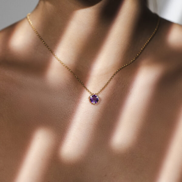 Pingente Traços Solitário