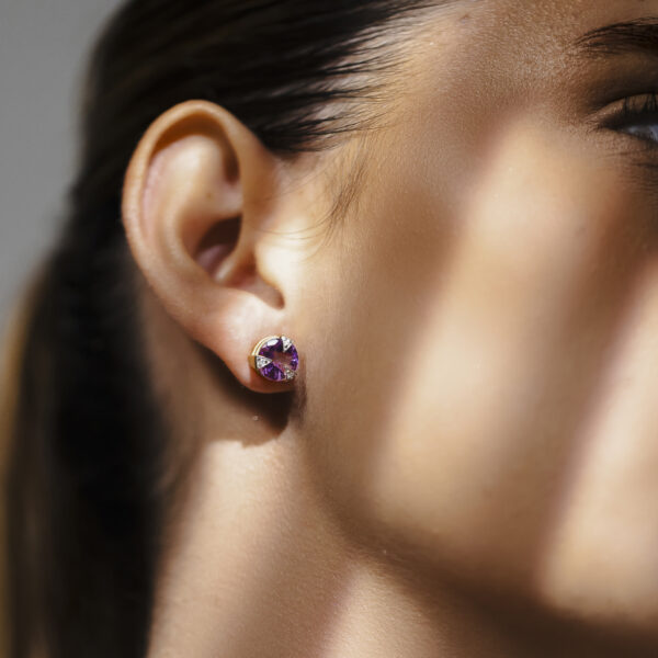 Brinco Traços Solitário